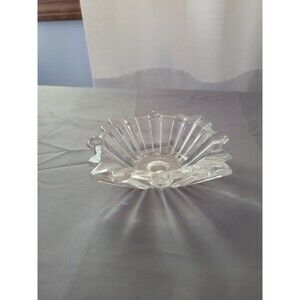 Marquis Waterford Crystal Glass Candle holder/trinket dish 5" wide